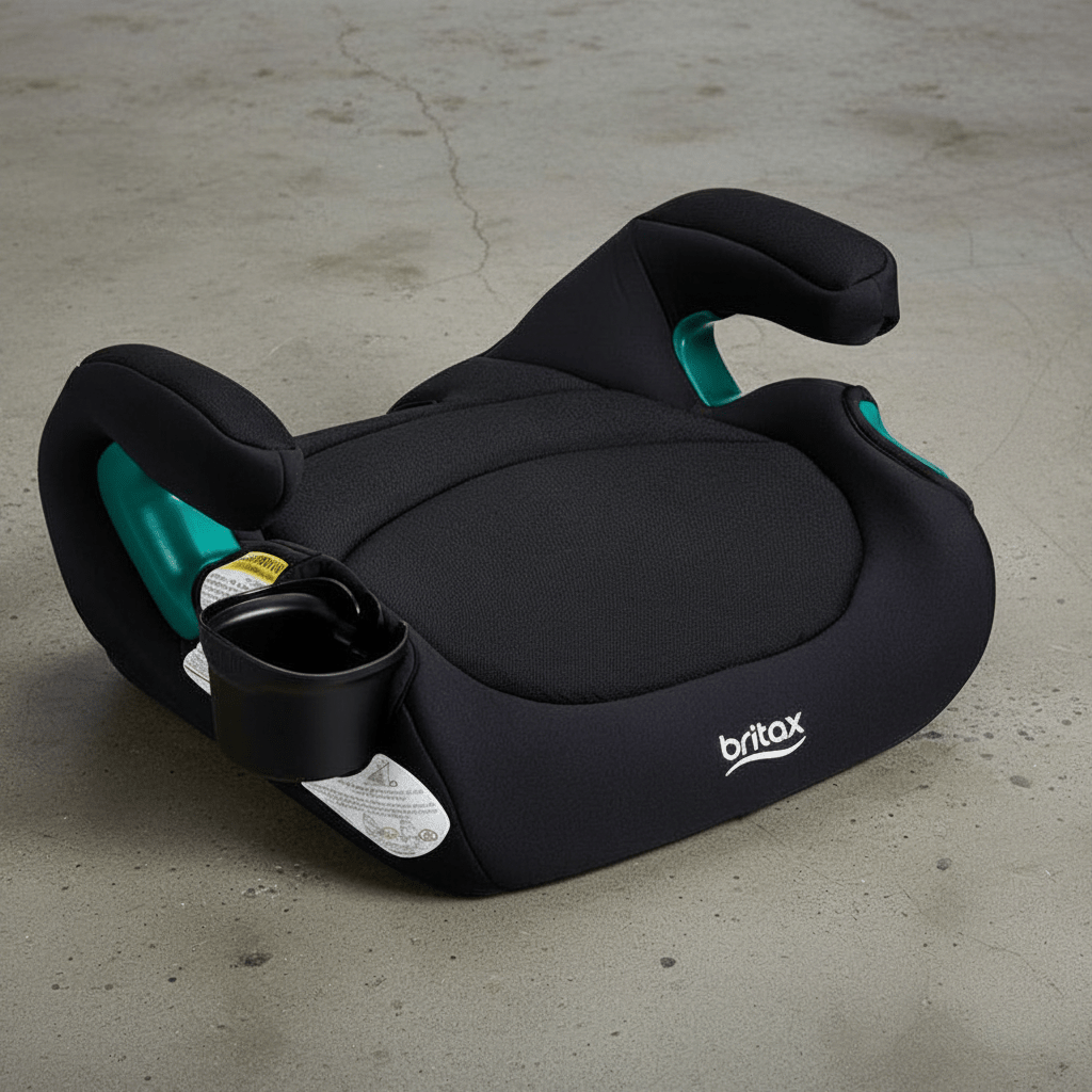 Britax UpNGo Backless Booster Car Seat (Raven Black) - Kidsy