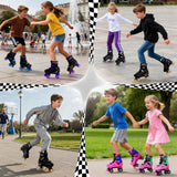 Nattork Blade Racers Roller Skates - Silver