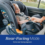 Chicco OneFit LX ClearTex All - in - One Car Seat (Ebony) - Kidsy