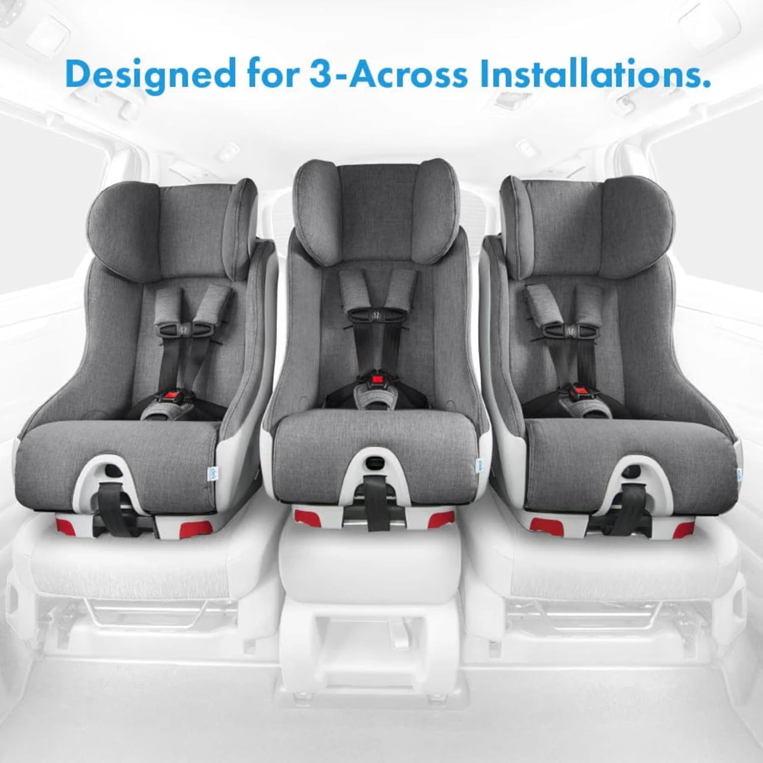Clek Foonf Convertible Car Seat with Rigid Latch System (Edge Ziip) - Kidsy