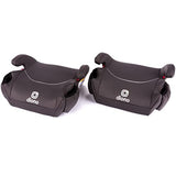 Diono Solana Backless Booster Car Seats (Black, Pack of 2) - Kidsy