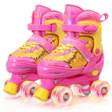 Nattork Mermaid Roller Skates - Viva Magenta