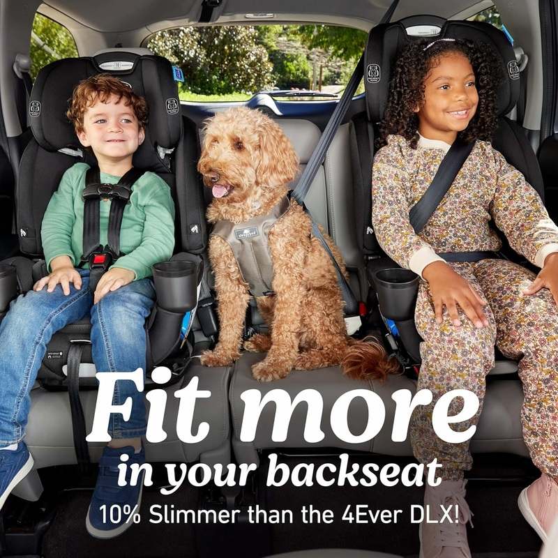 Graco 4Ever DLX Slim 4 - in - 1 Infant to Toddler Car Seat (Thompson) - Kidsy