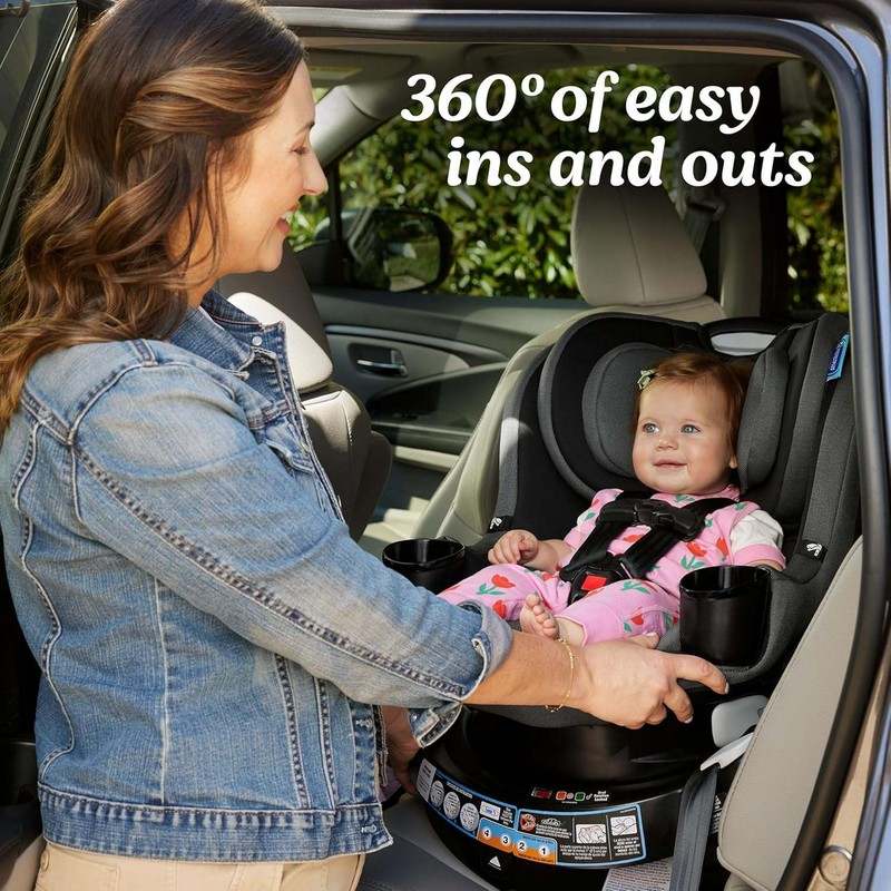 Graco EasyTurn 360 2 - in - 1 Convertible Car Seat (Solae) - Kidsy