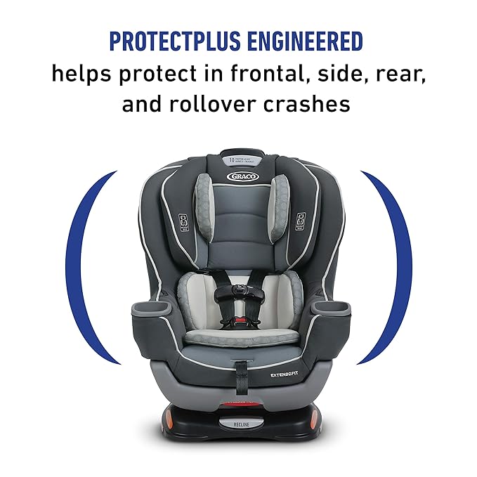 Graco Extend2Fit 2 - in - 1 Convertible Car Seat (Redmond) - Kidsy