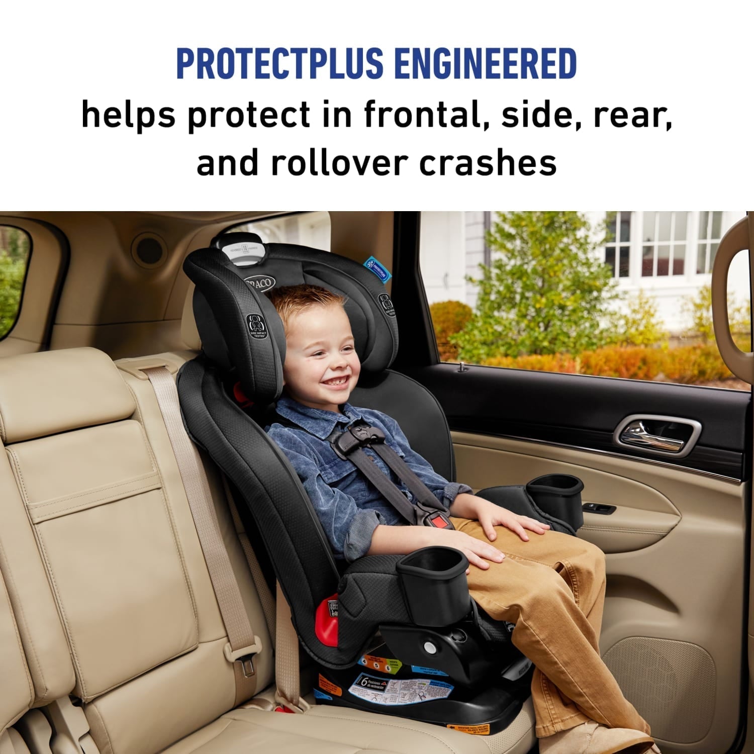 Graco Extend2Fit 3 - in - 1 Convertible Infant Toddler Car Seat (Prescott) - Kidsy