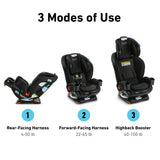 Graco Extend2Fit 3 - in - 1 Convertible Infant Toddler Car Seat (Prescott) - Kidsy