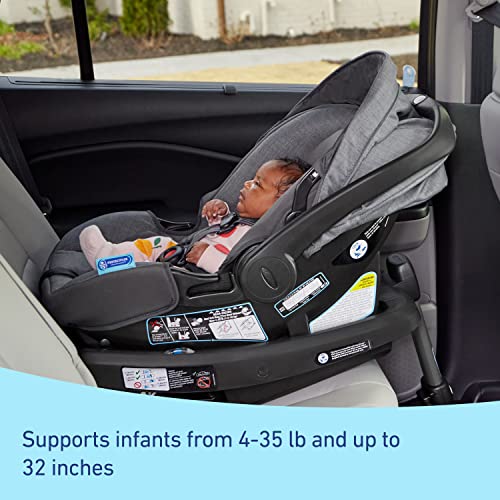 Graco SnugRide 35 DLX Infant Car Seat ft. Load Leg Technology (Astaire) - Kidsy