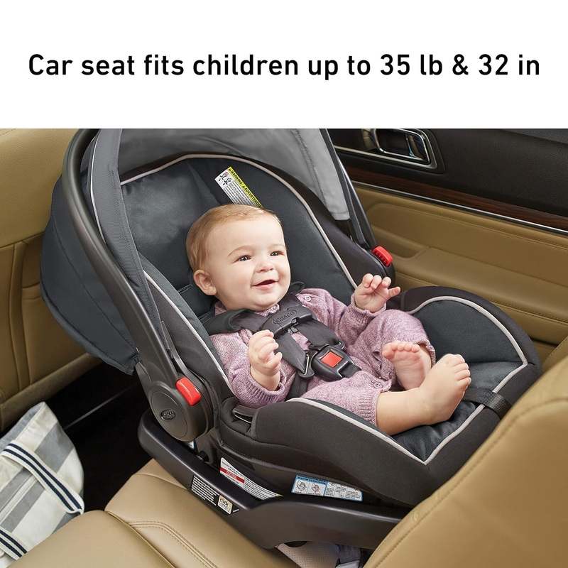 Graco SnugRide SnugLock 35 Infant Car Seat (Redmond) - Kidsy