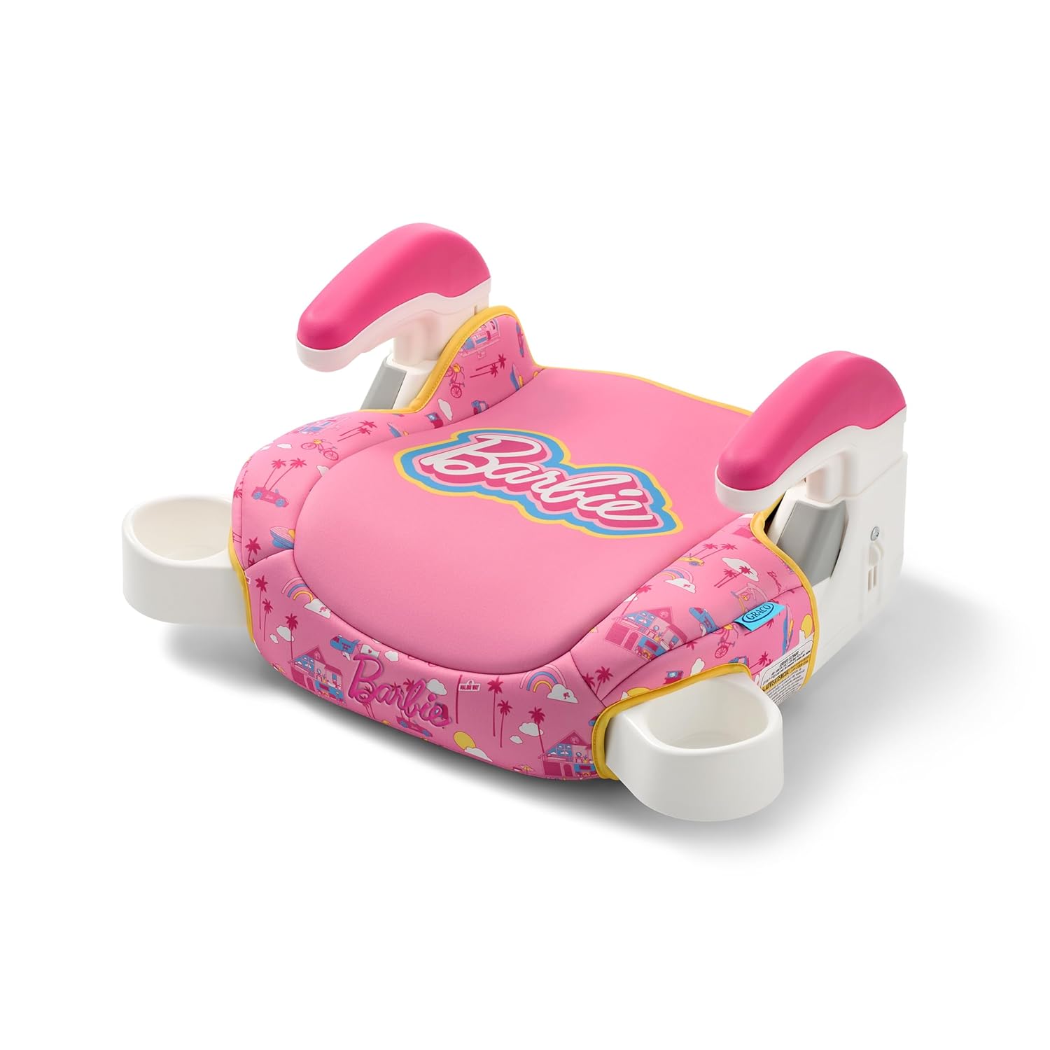 Graco TurboBooster 2.0 Backless Booster Car Seat (Barbie Painterly) - Kidsy