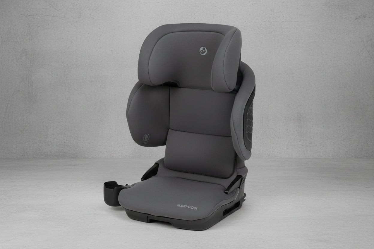 Maxi-Cosi Tanza Belt-Positioning Booster Car Seat with Back, Foldable Car Seat (Sea Salt) - Kidsy