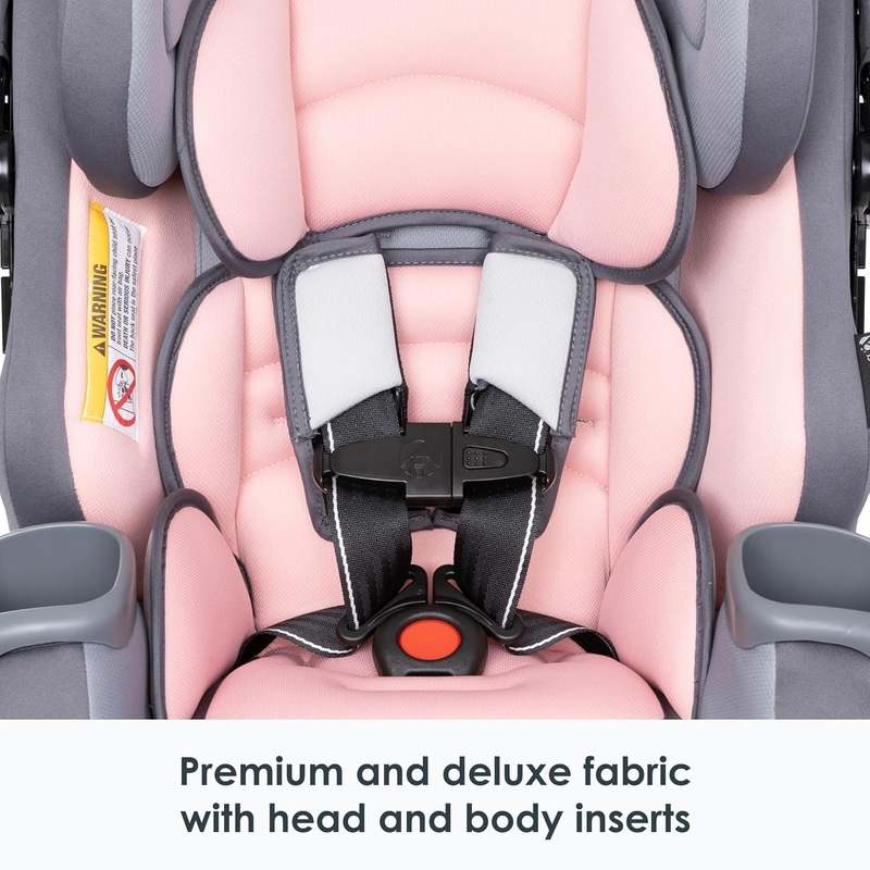 New Baby Trend Cover Me 4 - in - 1 Convertible Car Seat (Desert Pink) - Kidsy