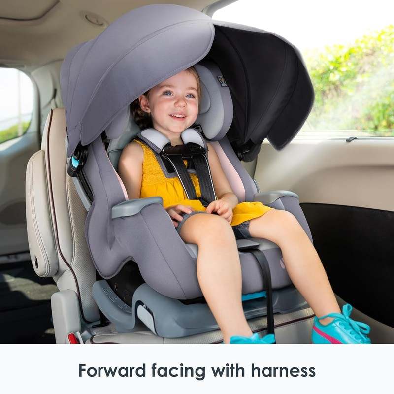 New Baby Trend Cover Me 4 - in - 1 Convertible Car Seat (Desert Pink) - Kidsy