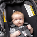 New Diono LiteClik 30 R SafePlus Infant Car Seat and Base Rear - Facing for Infants 4 - 30lbs (Black) - Kidsy