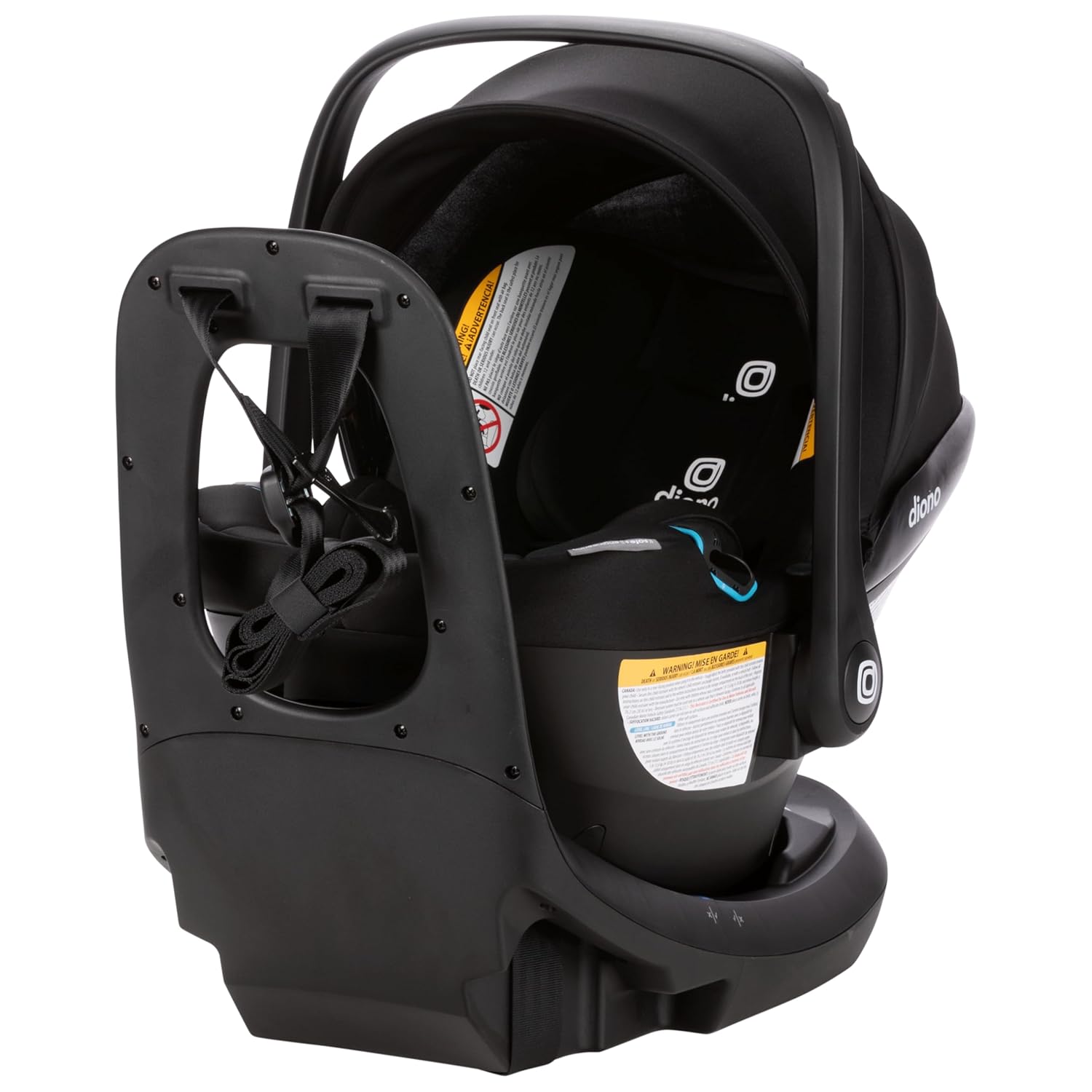 New Diono LiteClik30 XT SafePlus Infant Car Seat and Base (Latch - Black Storm) - Kidsy