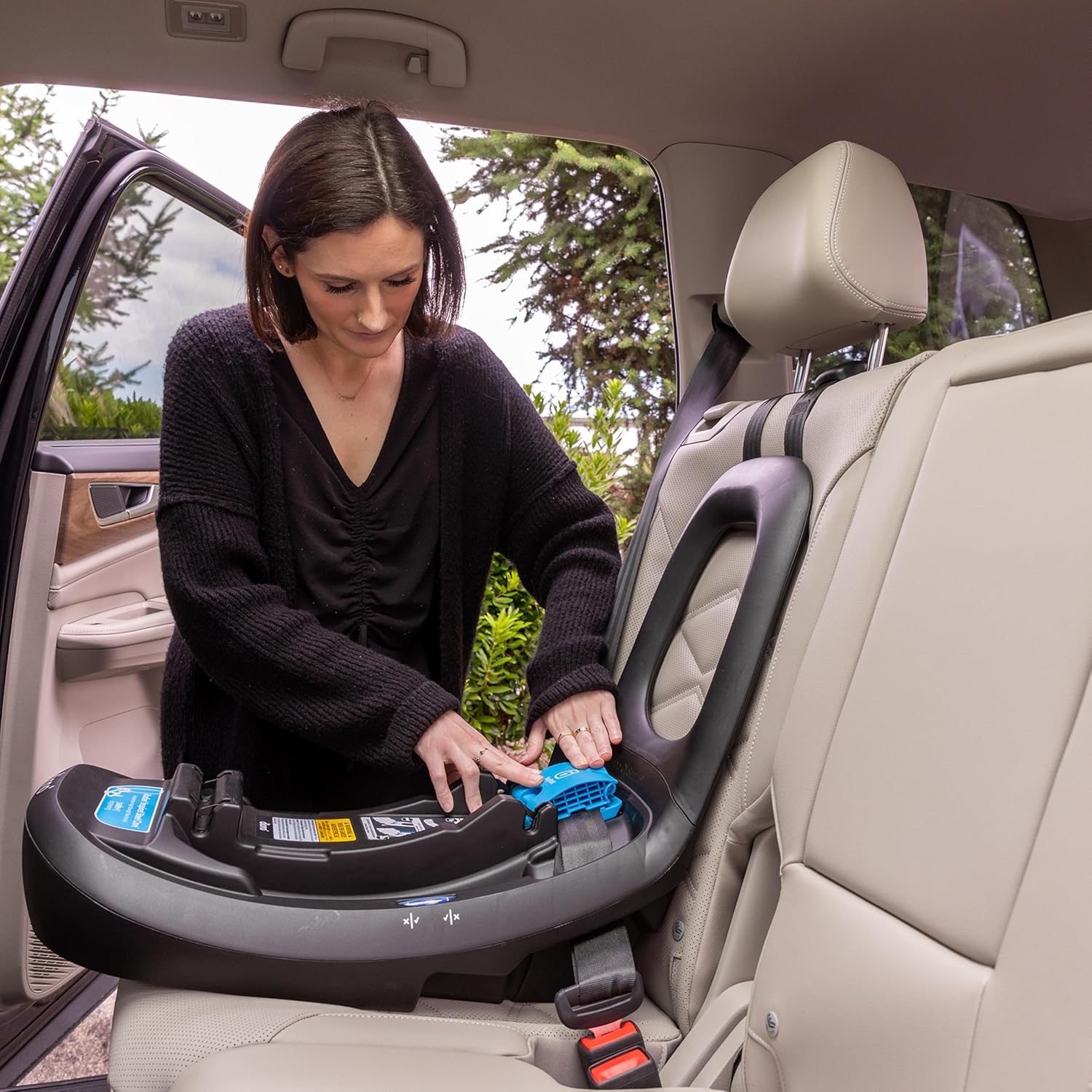 New Diono LiteClik30 XT SafePlus Infant Car Seat and Base (Latch - Black Storm) - Kidsy