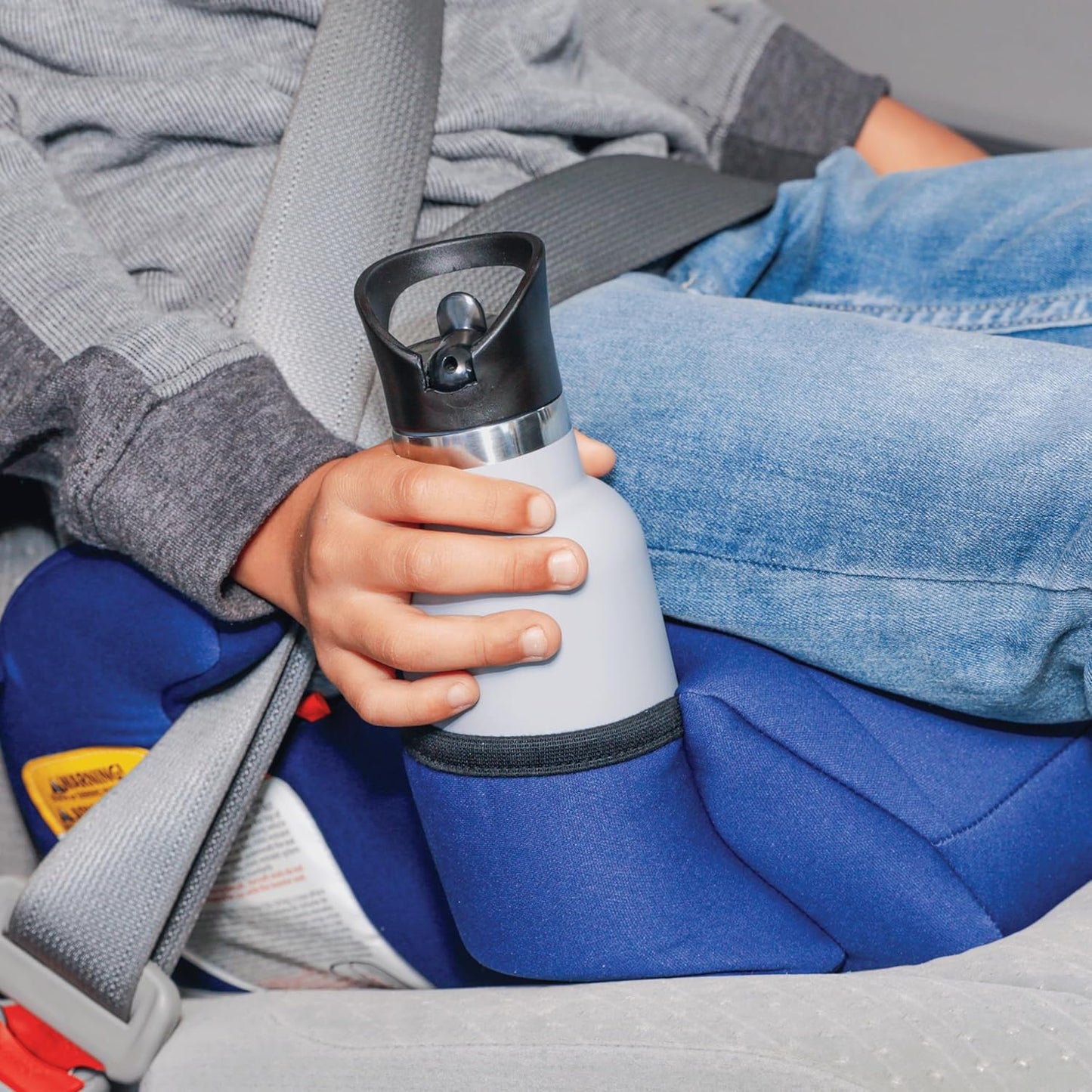New Diono Solana Booster Seat up to 120 Lb (Blue) - Kidsy