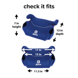 New Diono Solana Booster Seat up to 120 Lb (Blue) - Kidsy