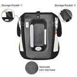 New Diono Solana Lite Backless Booster Car Seat 40-100 lbs (Black Storm) - Kidsy