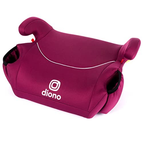 New Diono Solana No Latch Backless Booster Car Seat (Pink/Purple) - Kidsy