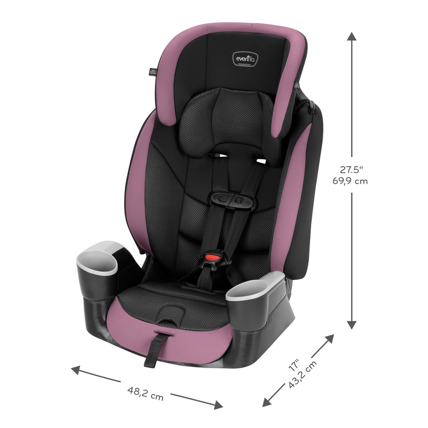 New Evenflo Maestro Sport Booster Car Seat (Whitney Purple) - Kidsy