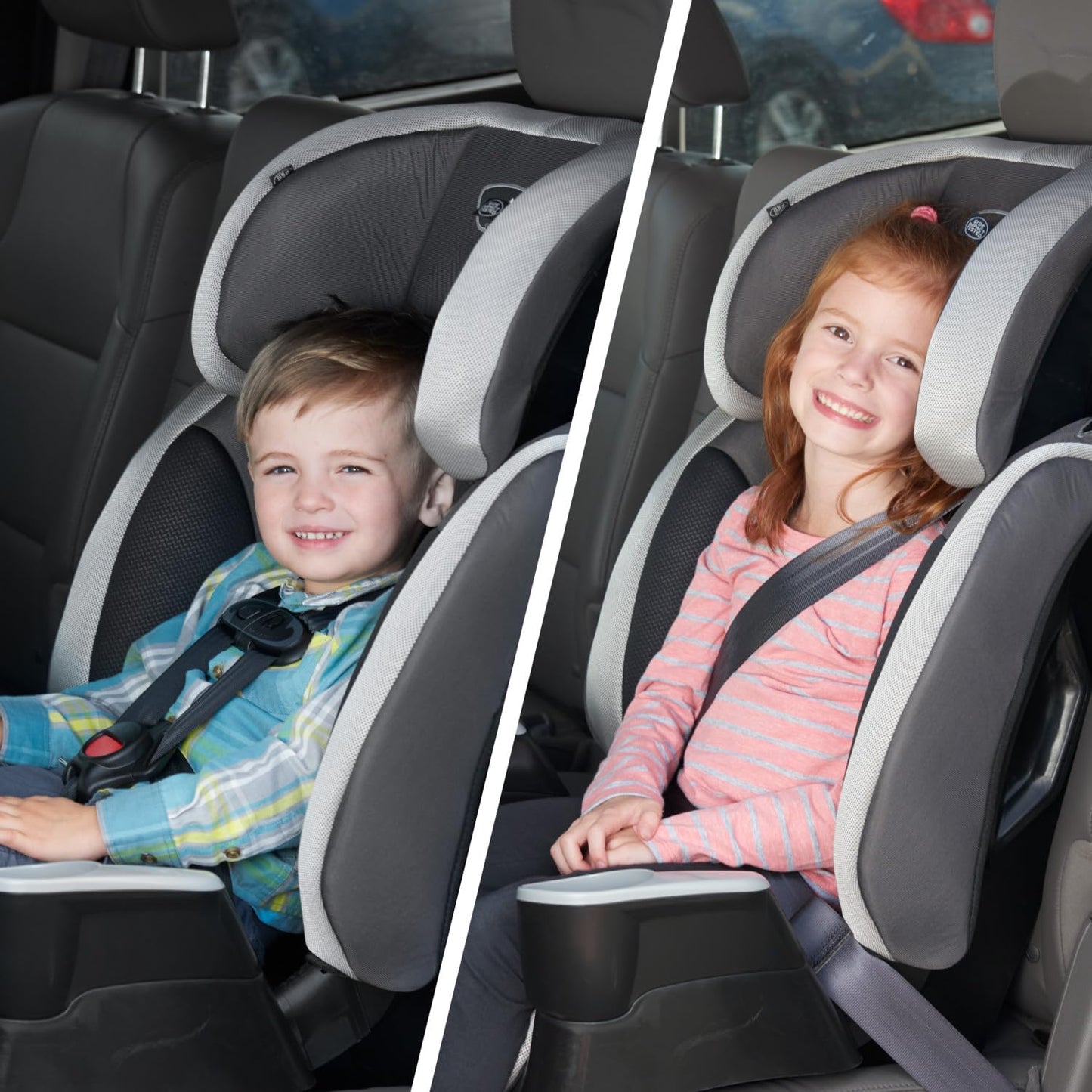 New Evenflo Maestro Sport Booster Car Seat (Whitney Purple) - Kidsy