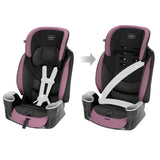 New Evenflo Maestro Sport Booster Car Seat (Whitney Purple) - Kidsy