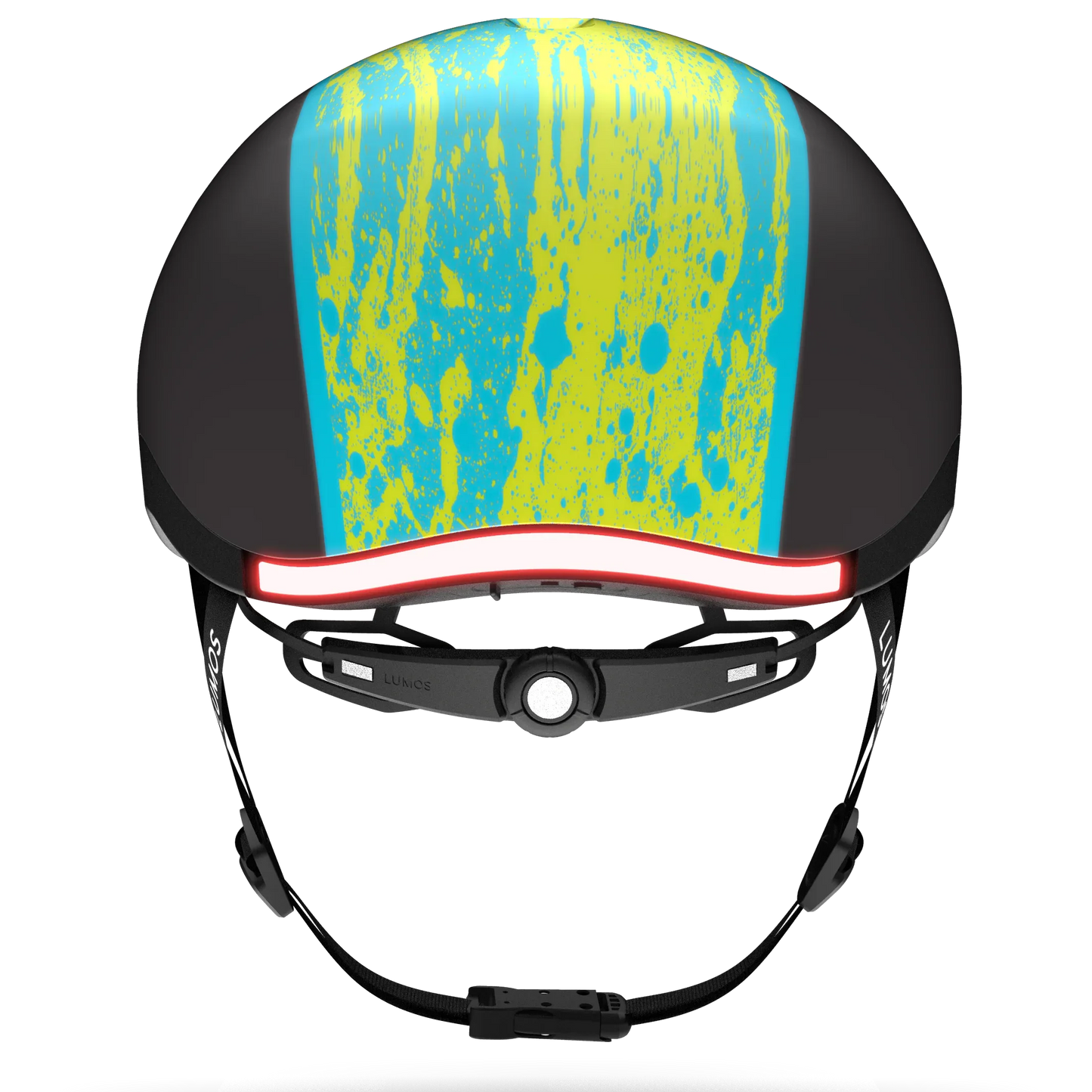 Lumos Nyxel Kids Bike Helmet - Lumos Helmet US - Green Overspray