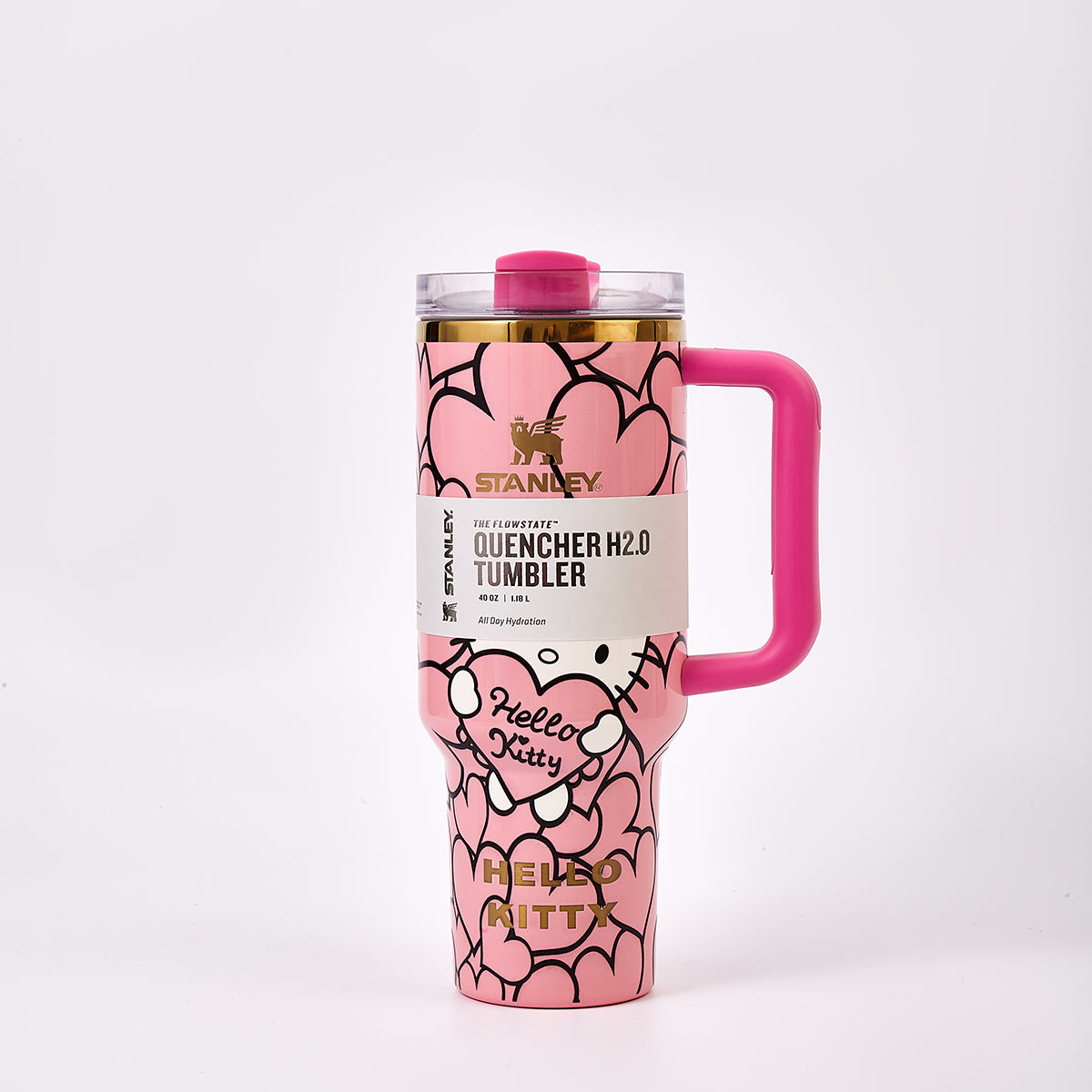 Stanley x Hello Kitty Sweet Hearts Glitter Tumbler - View 17 | Isnib