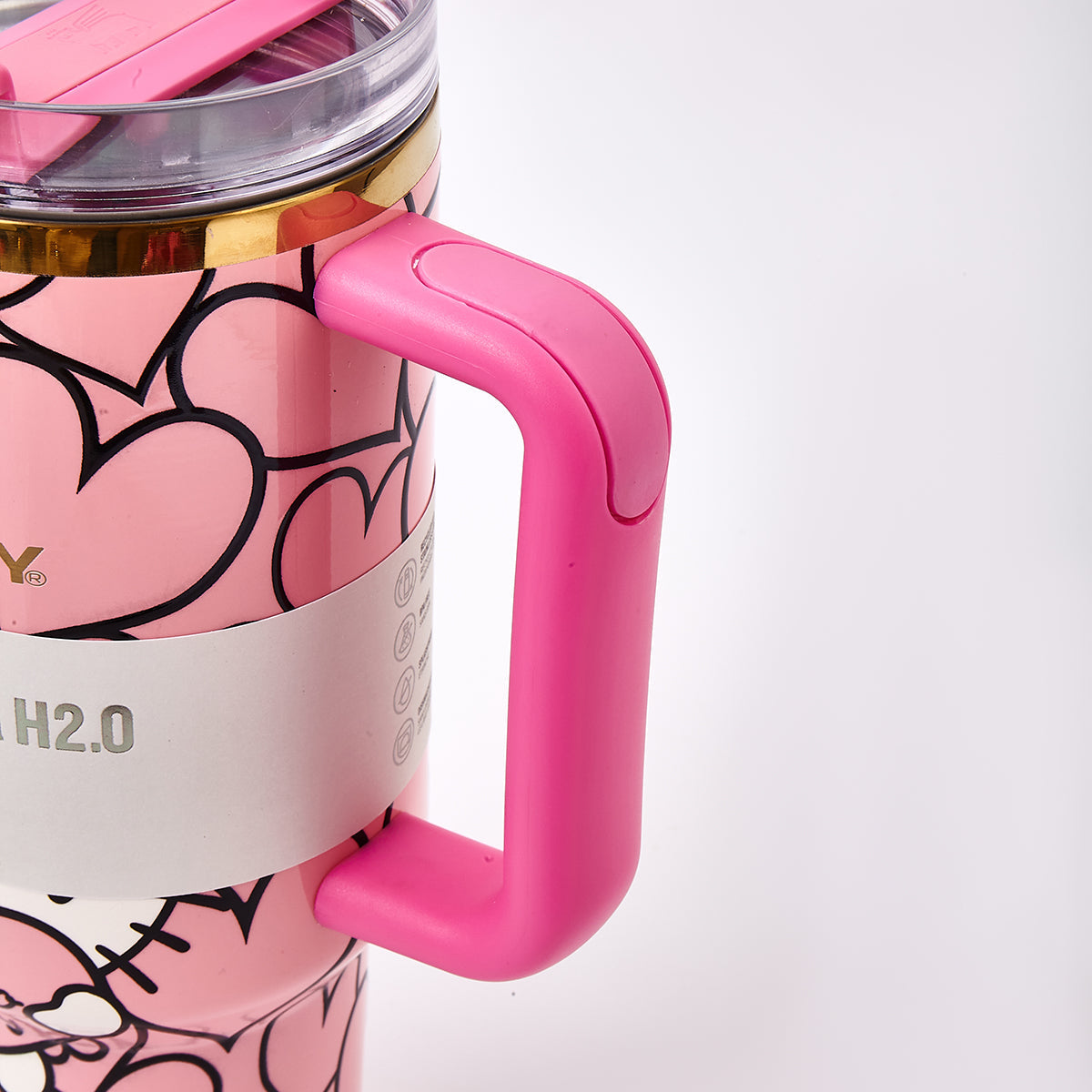 Stanley x Hello Kitty Sweet Hearts Glitter Tumbler - View 7 | Isnib