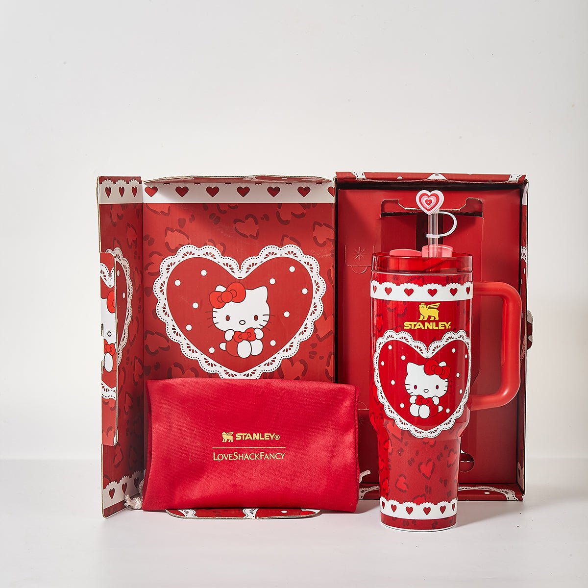 Stanley x Hello Kitty Sweet Hearts Luminous Tumbler - View 19 | Isnib