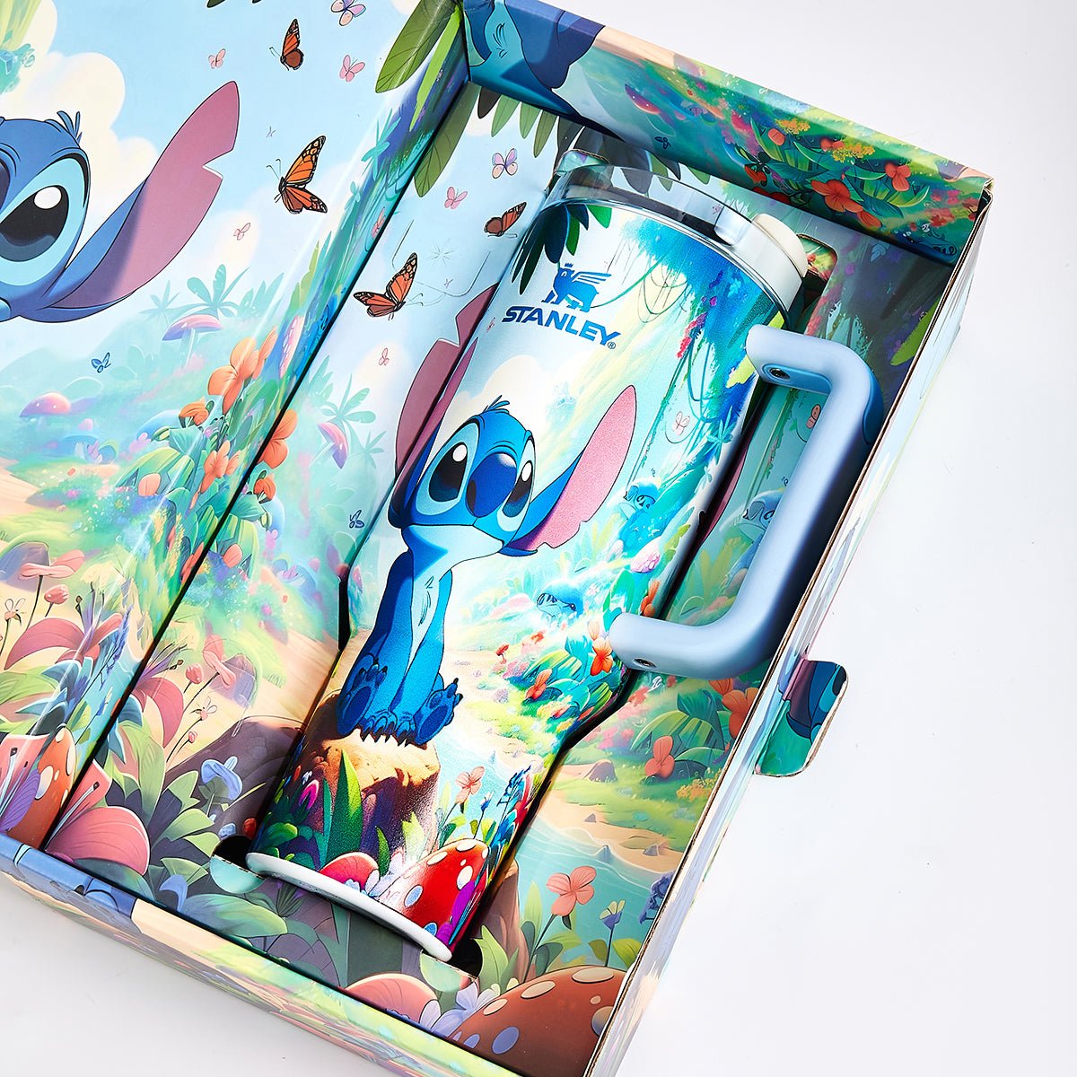 Stanley x Stitch Limited Edition Luminous Tumbler Blue - View 7 | Isnib