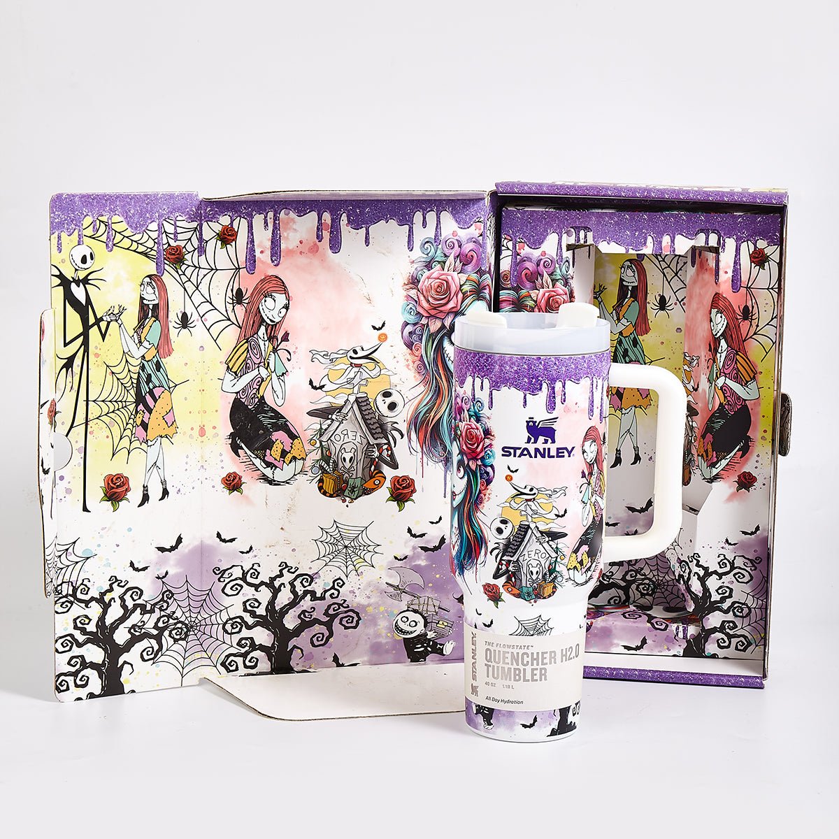 Luminous glow tumbler with Stitch artwork - View 6 | Isnib