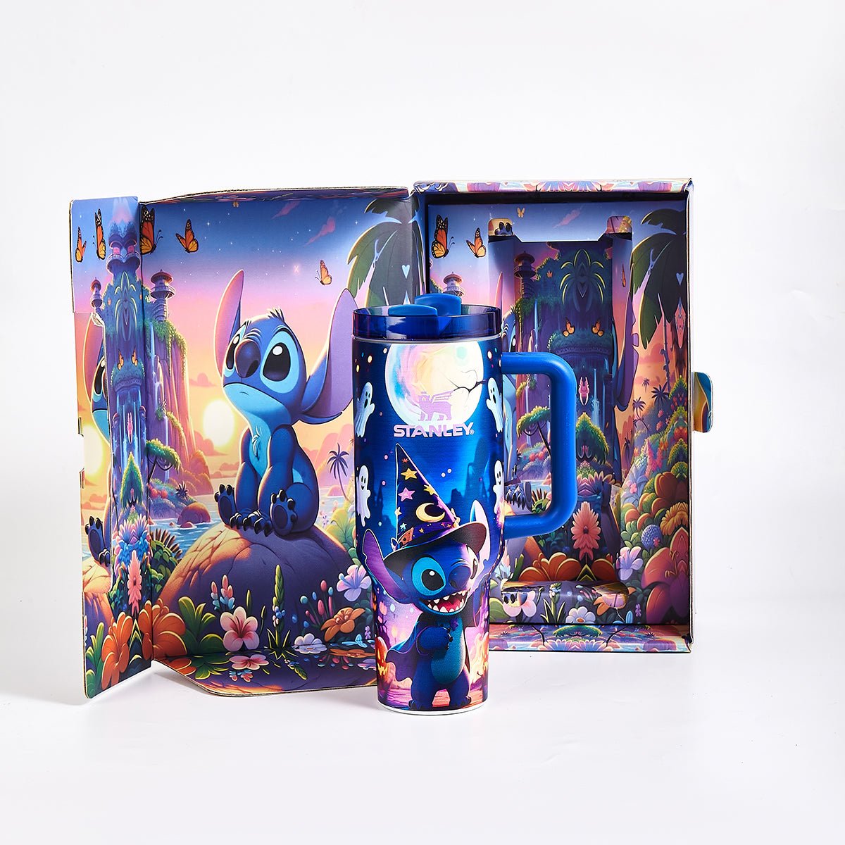 Stanley x Stitch Limited Edition Luminous Tumbler Sapphire - View 6 | Isnib