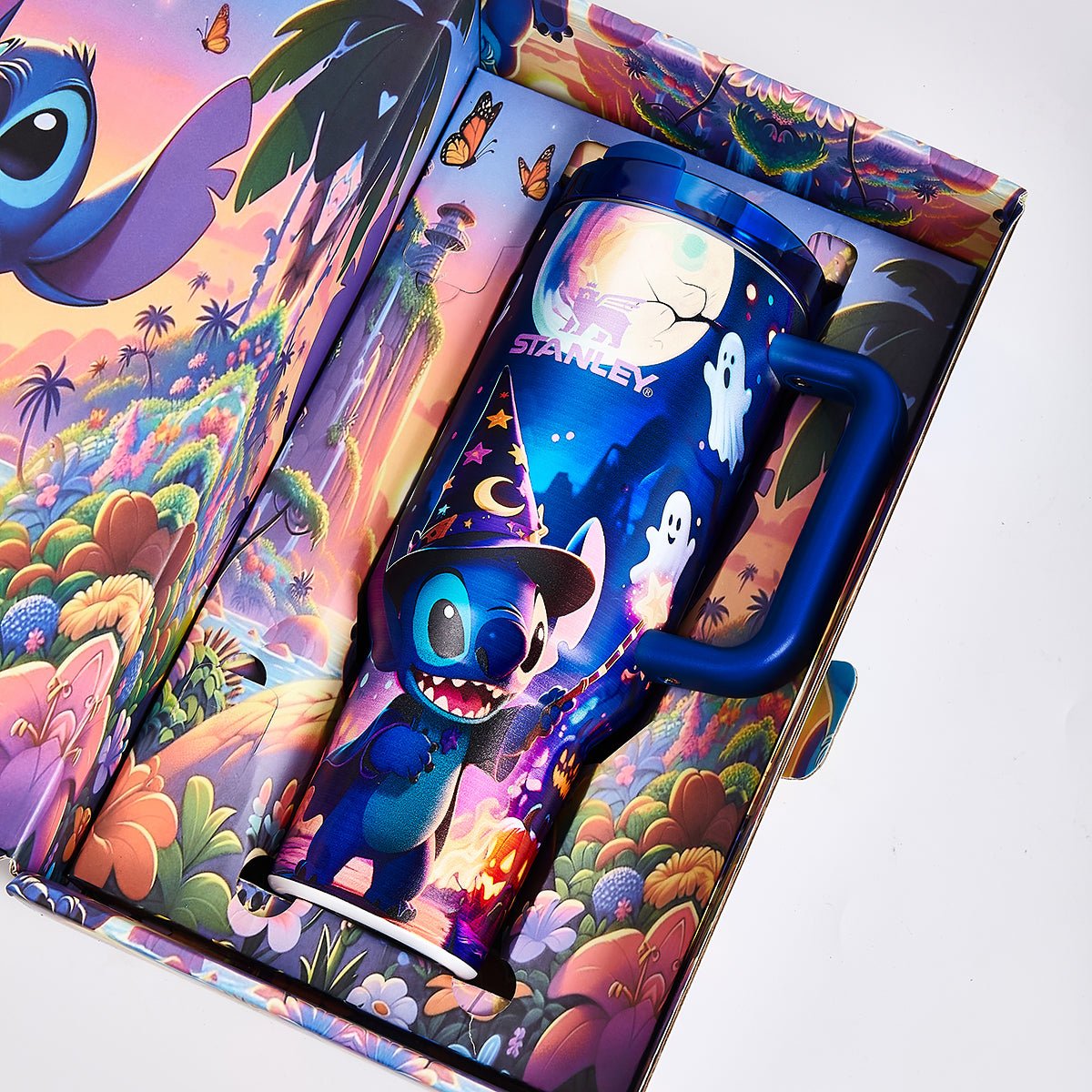 Stanley x Stitch Limited Edition Luminous Tumbler Sapphire - View 7 | Isnib